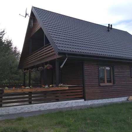 Dom Drewniany Pod Lasem Zatory Buitenkant foto