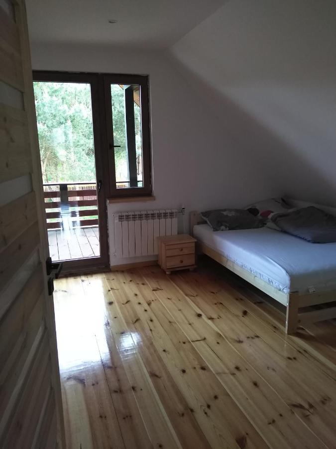 Dom Drewniany Pod Lasem Zatory Buitenkant foto