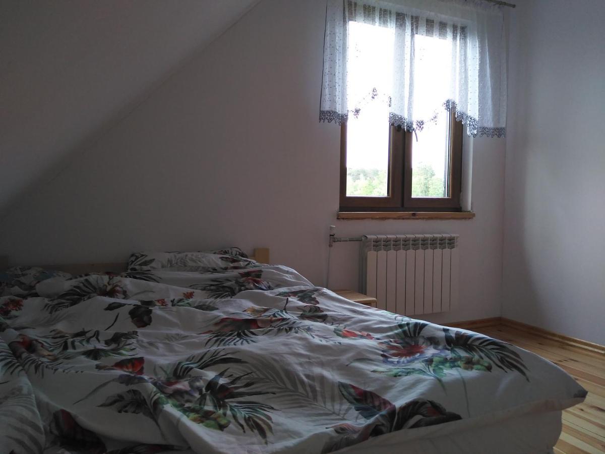 Dom Drewniany Pod Lasem Zatory Buitenkant foto