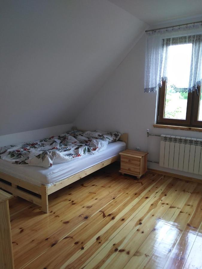 Dom Drewniany Pod Lasem Zatory Buitenkant foto