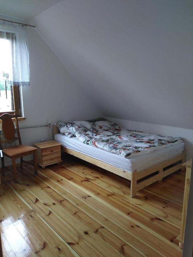 Dom Drewniany Pod Lasem Zatory Buitenkant foto